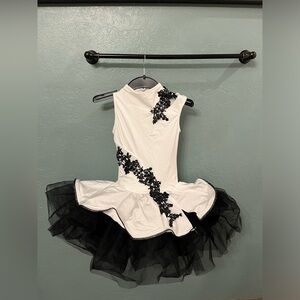 Elegant Black and White Ballet Tutu